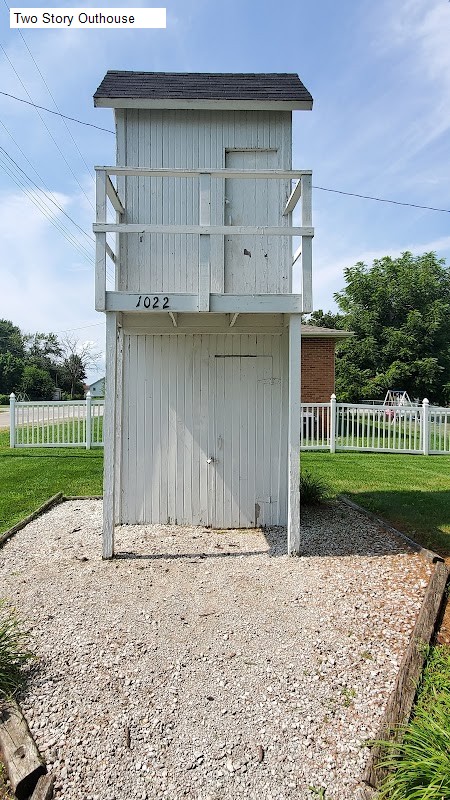 Two Story Outhouse